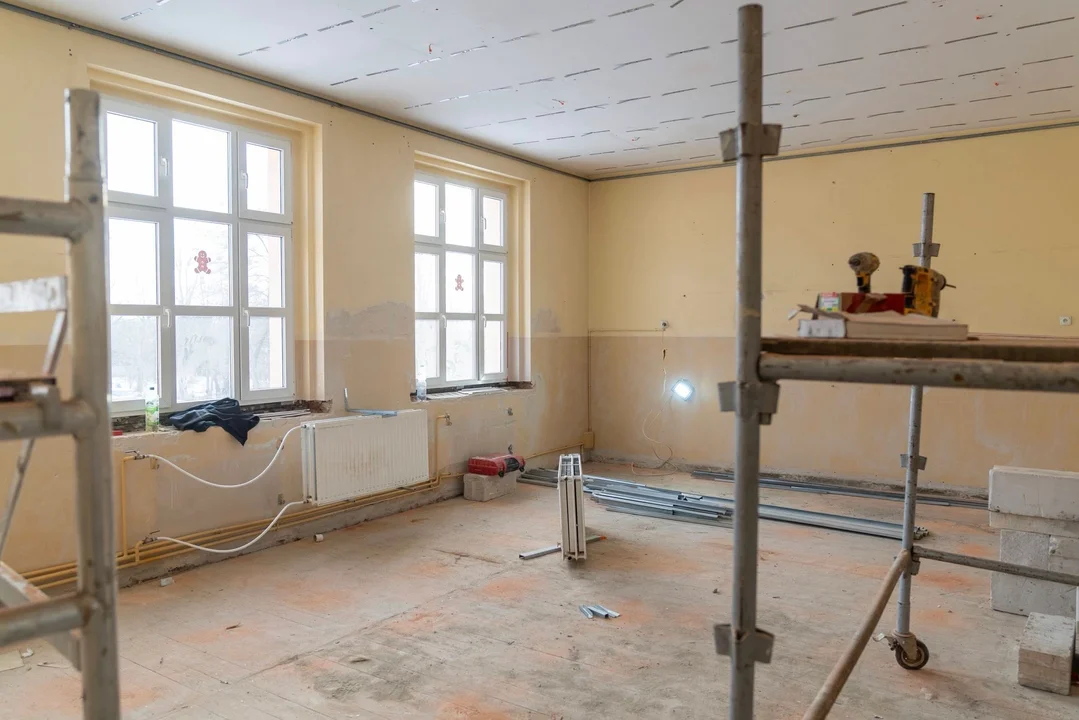 Remont szkoły podstawowej w Jaraczewie