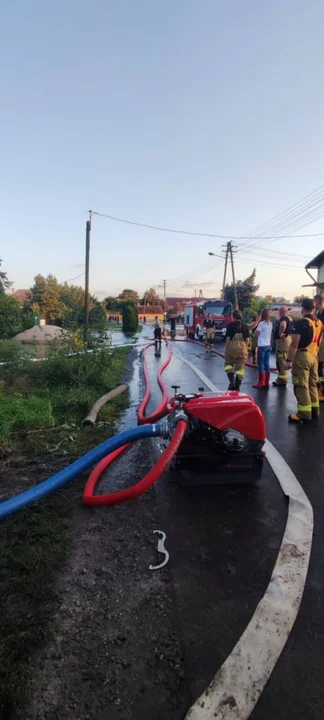 Kromolice pod wodą. Sztab Kryzysowy w Pogorzeli