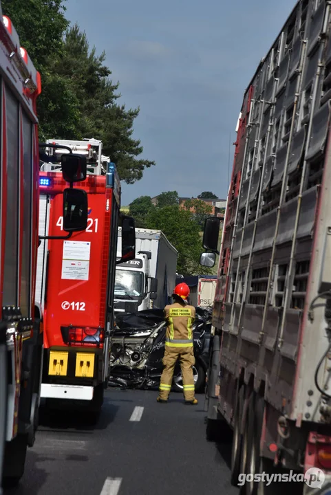 Tragiczny wypadek drogowy na DW 308, na odcinku Kunowo - Lubiń