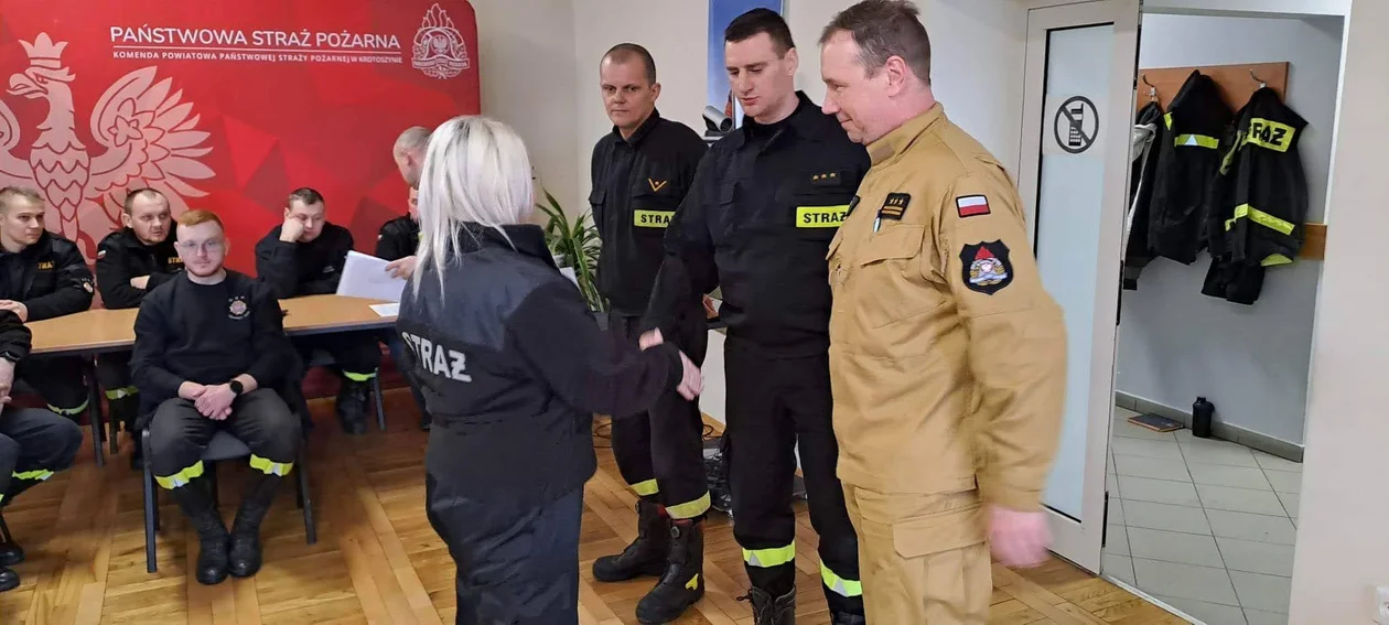 Powiat krotoszyński. Kurs KPP dla strażaków