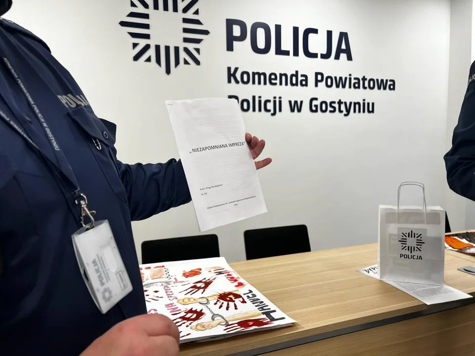 Rozwiązanie konkursu POLICJI I ZSO w Gostyniu - Nie jesteś na sprzedaż