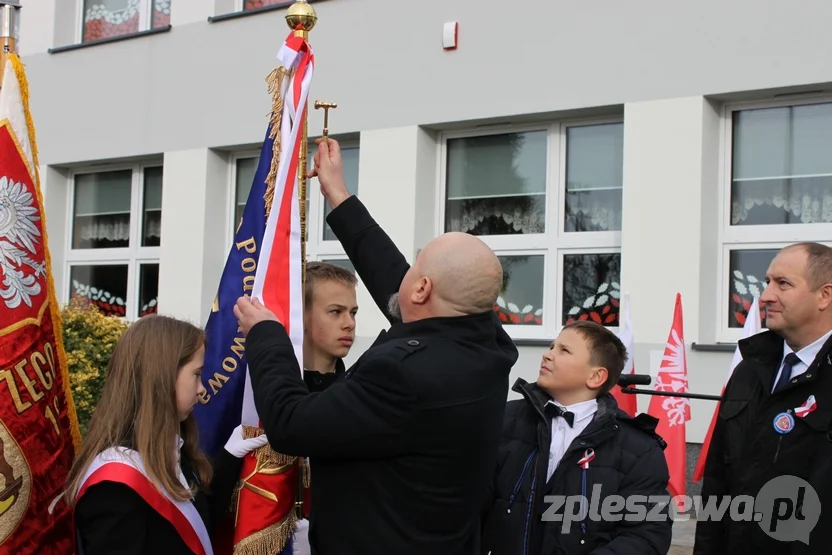 Nadanie imienia Powstańców Wielkopolskich Szkole Podstawowej w Żegocinie