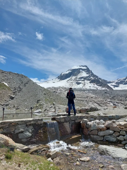 Ultramaratończyk Rafał Przybył z Bodzewka Pierwszego zdobył Mont Blanc