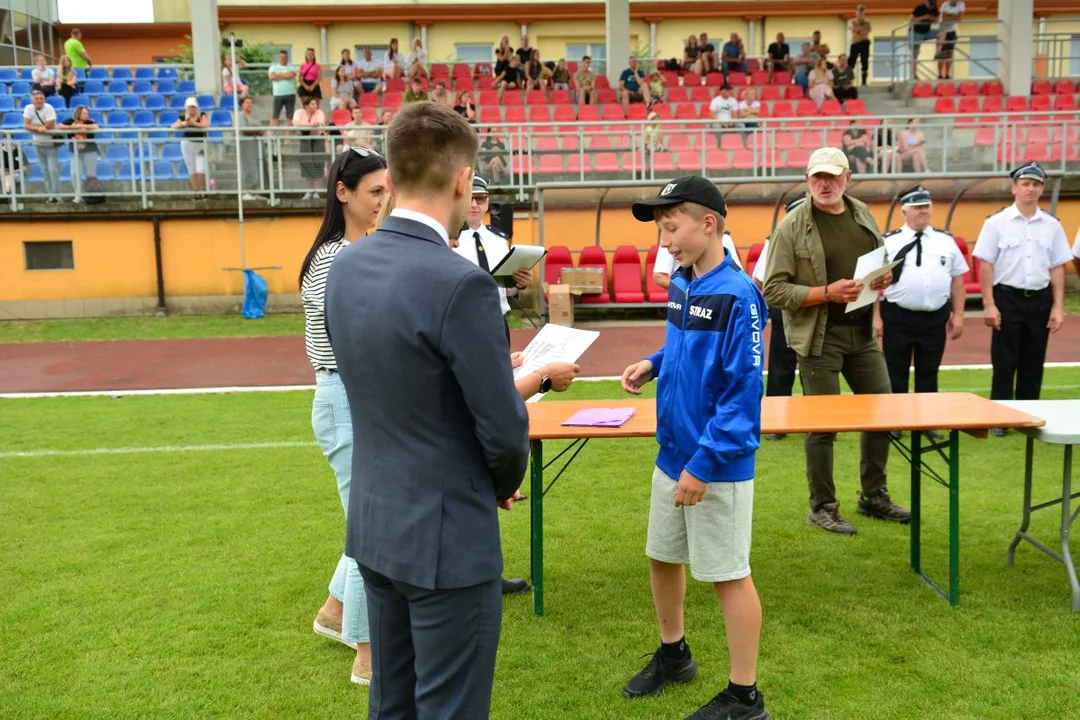 Drużyny z OSP Cielcza bezkonkurencyjne podczas gminnych zawodów w Jarocinie