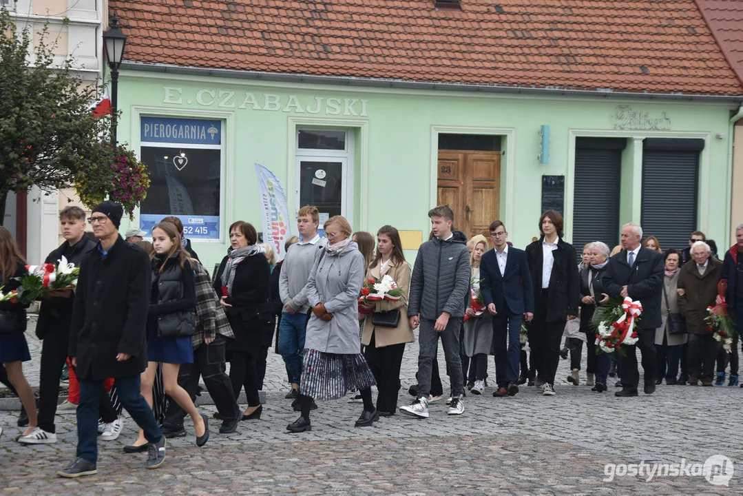 84. Rocznica rozstrzelania 30 obywateli Gostynia i okolicy przez Niemców