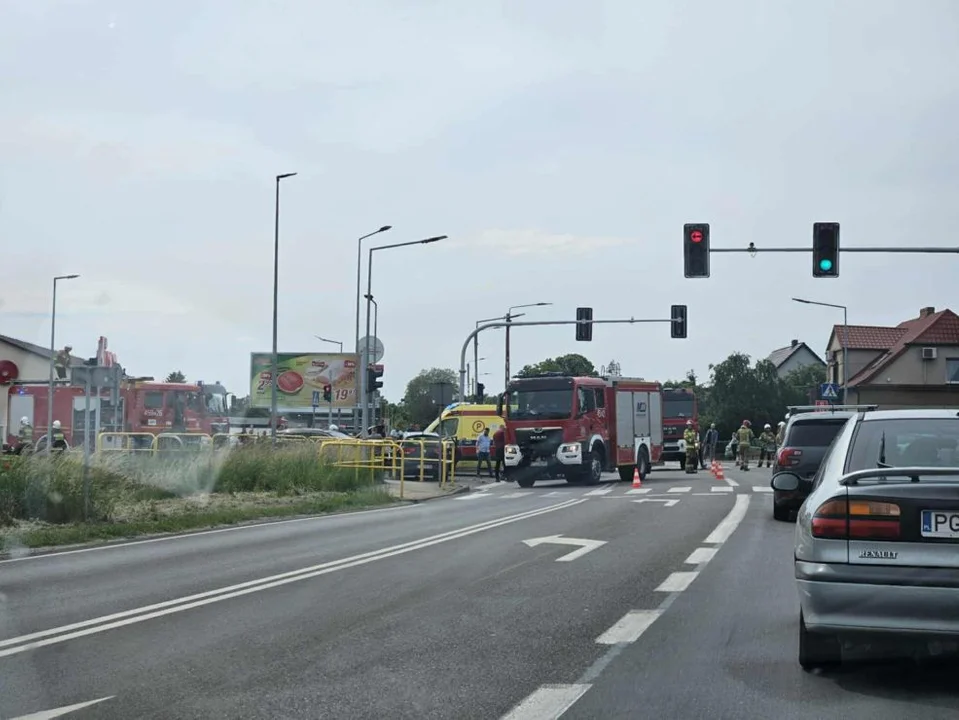 Zderzenia trzech aut w Witaszycach
