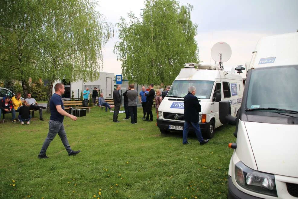 Protest przeciwko budowie ogromnej obowy w Kadziaku