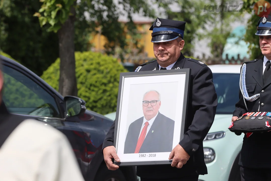 Delegacje na ceremonii pogrzebowej śp. Kazimierza Chudego