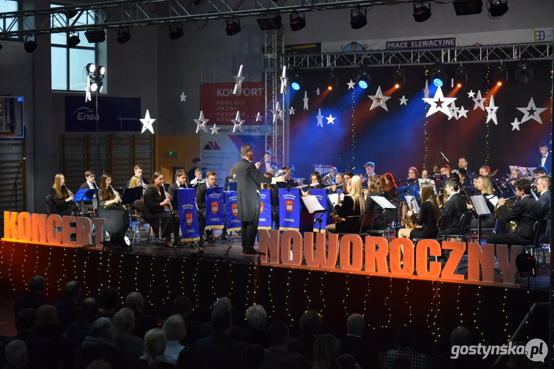 Koncert Noworoczny Dziecięco-Młodzieżowej Orkiestry Dętej w Poniecu 2023