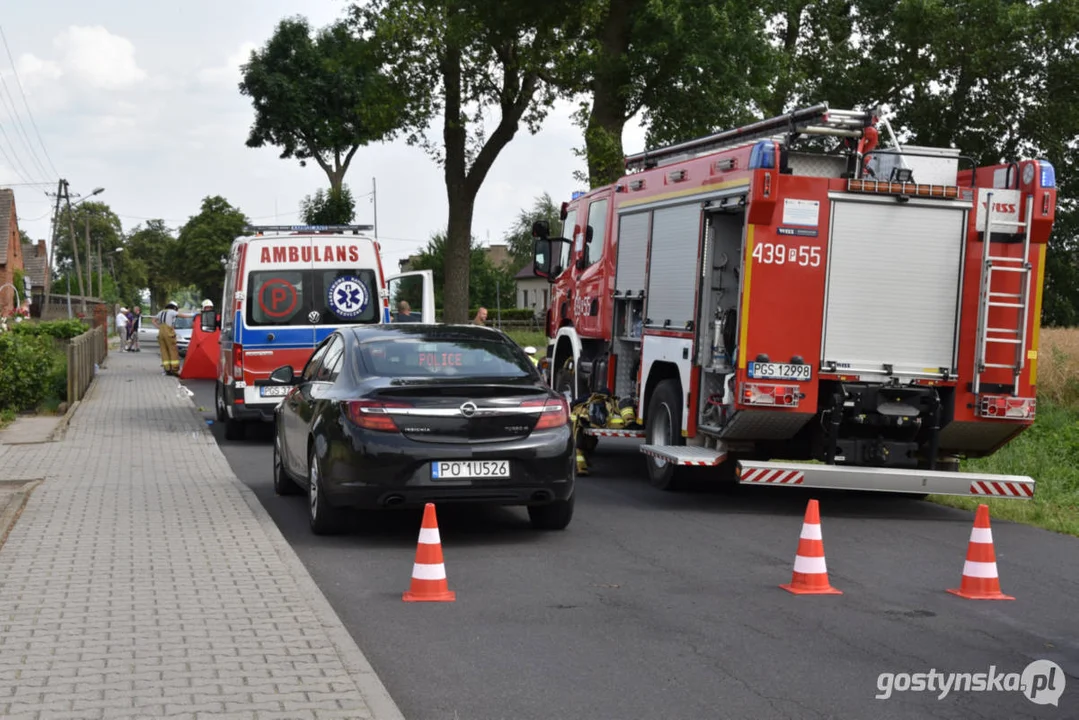 Śmiertelny wypadek w Bruczkowie (gm. Borek Wlkp.). Zginął nastoletni motocyklista