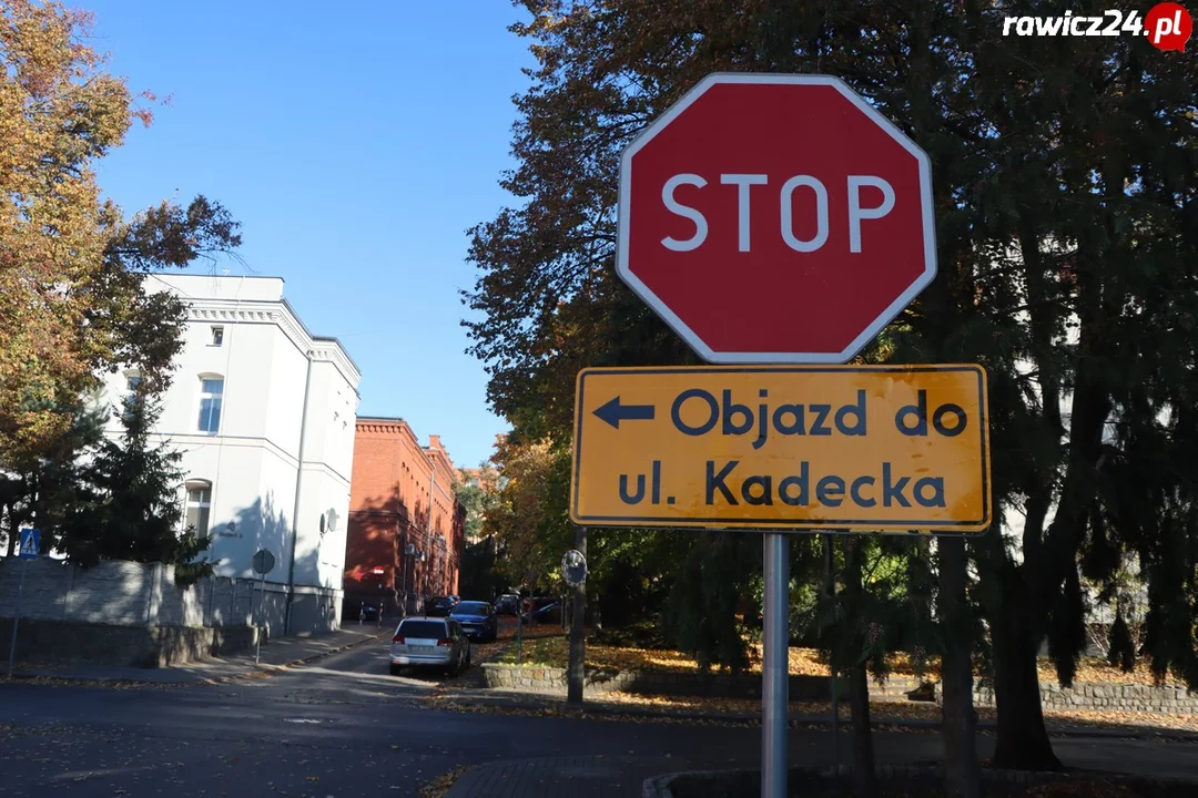 Remont dróg w okolicy rawickiego szpitala