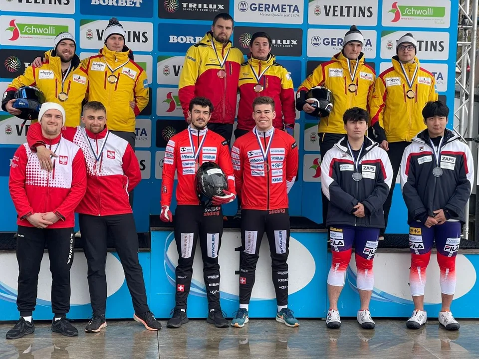 Bartosz Sienkiewicz - medalista Mistrzostw Europy Juniorów w bobslejach