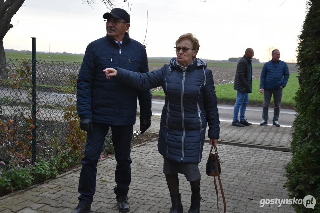 Poświęcenie kapliczki maryjnej w Bruczkowie (gm. Borek Wlkp.)