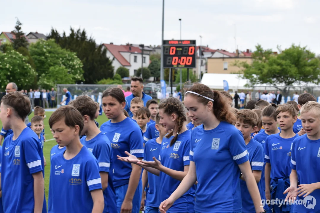 Mecz oldboyów Kani Gostyń i Lecha Poznań na 100-lecie Kani