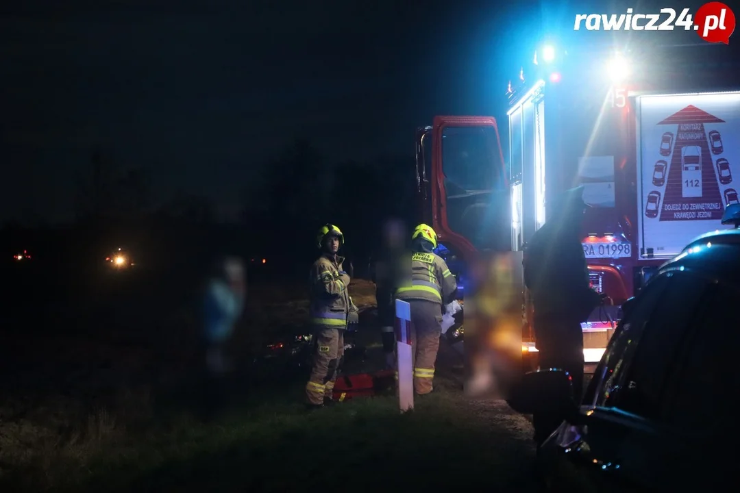 Wypadek rowerzystów, gmina Miejska Górka