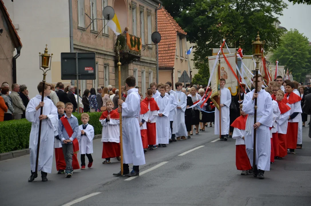 Procesja Bożego Ciała ulicami Krotoszyna w 2016 roku