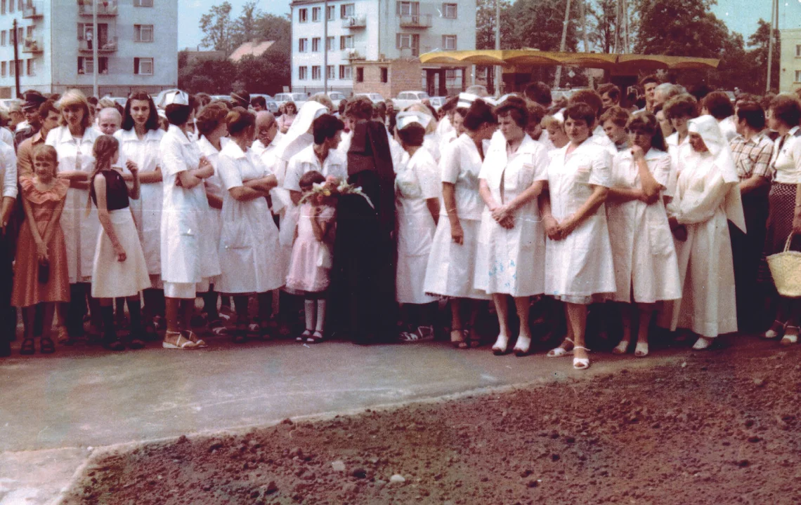 Otwarcie nowego szpitala - 1982 r.