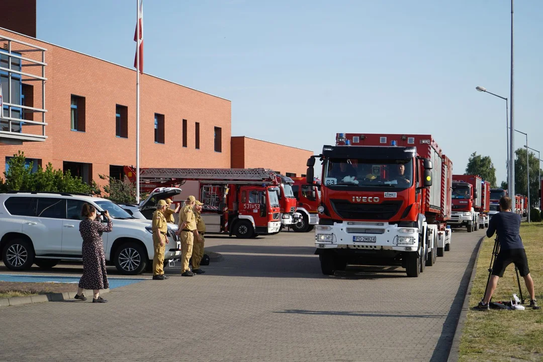 Strażacy z Wielkopolski wyjechali gasić pożary lasów w Grecji
