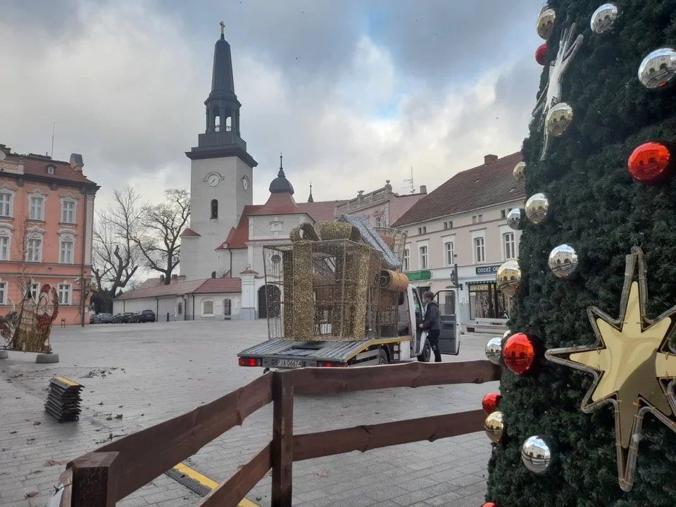 To już koniec świątecznego klimatu na rynku w Jarocinie