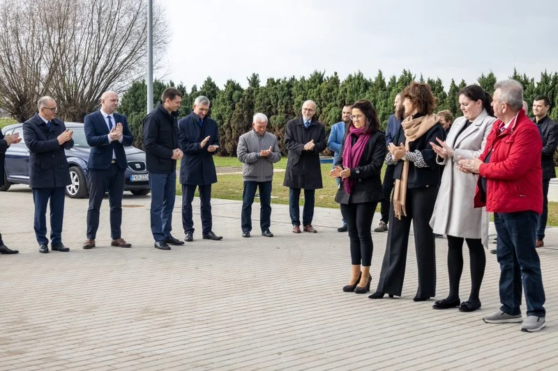 Łagiewniki. Otwarcie Stacji Uzdatniania Wody