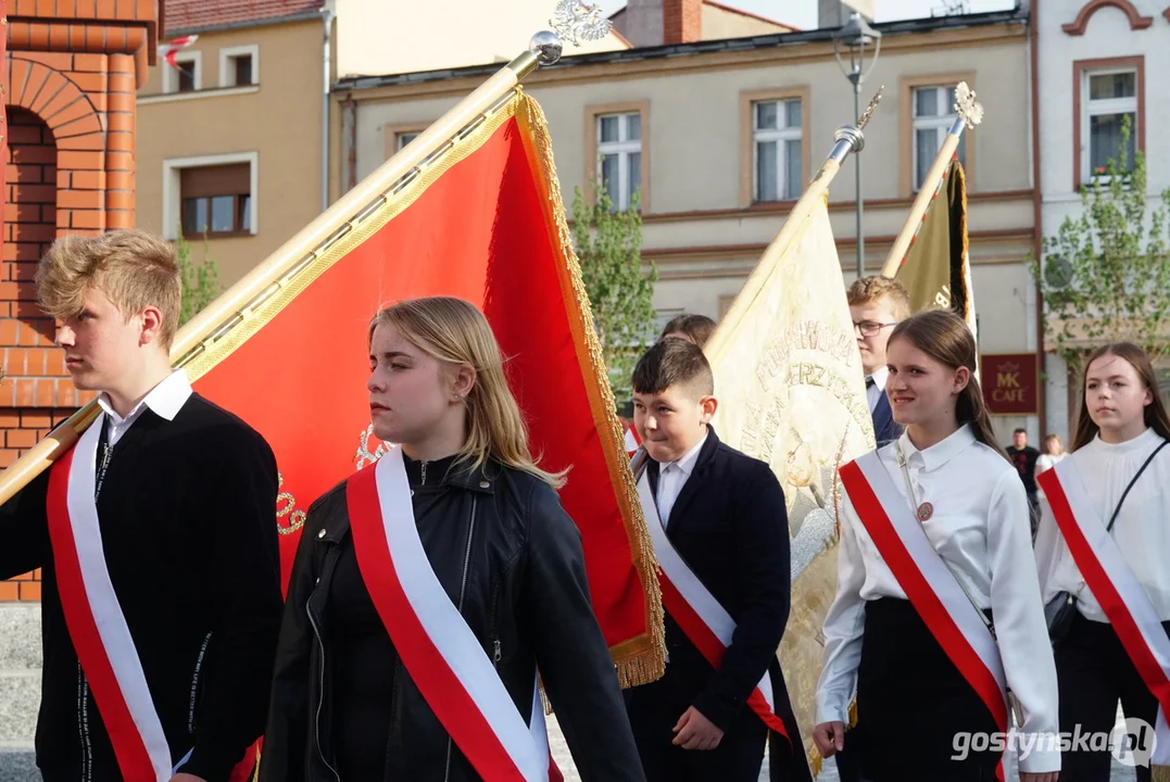 Poświęcenie figury Św. Jana Nepomucena w Krobi