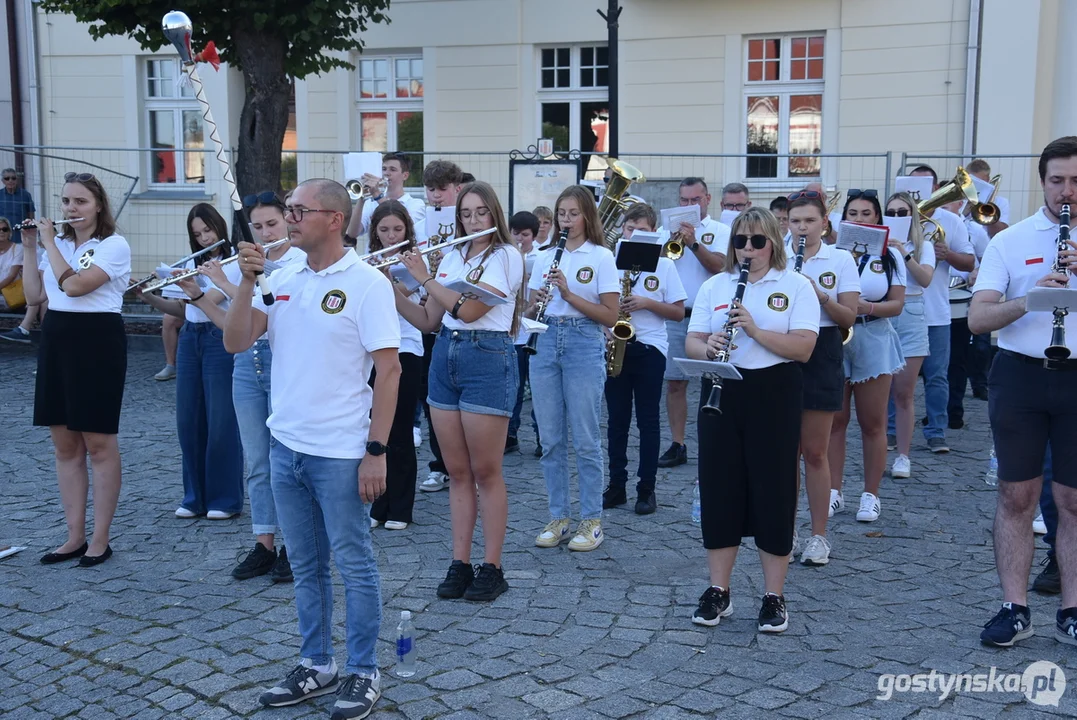 II Festiwal Orkiestr Dętych w Gostyniu - koncert na gostyńskim rynku