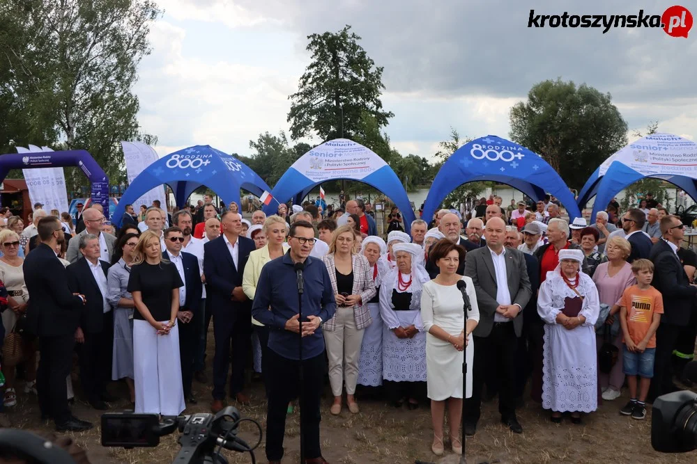 Mateusz Morawiecki w Krotoszynie. Piknik 800+