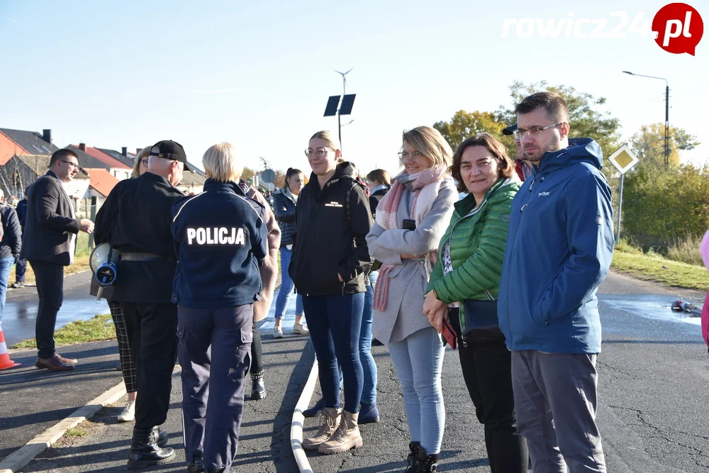 Ćwiczenia służb w Sarnowie i Rawiczu