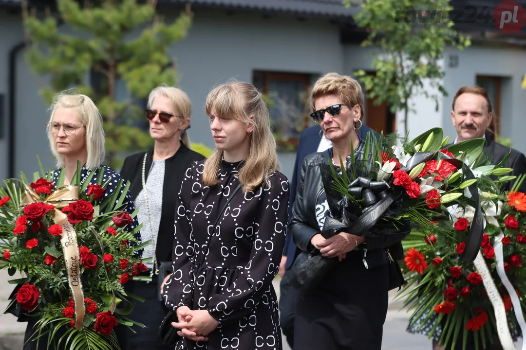 Delegacje na ceremonii pogrzebowej śp. Kazimierza Chudego