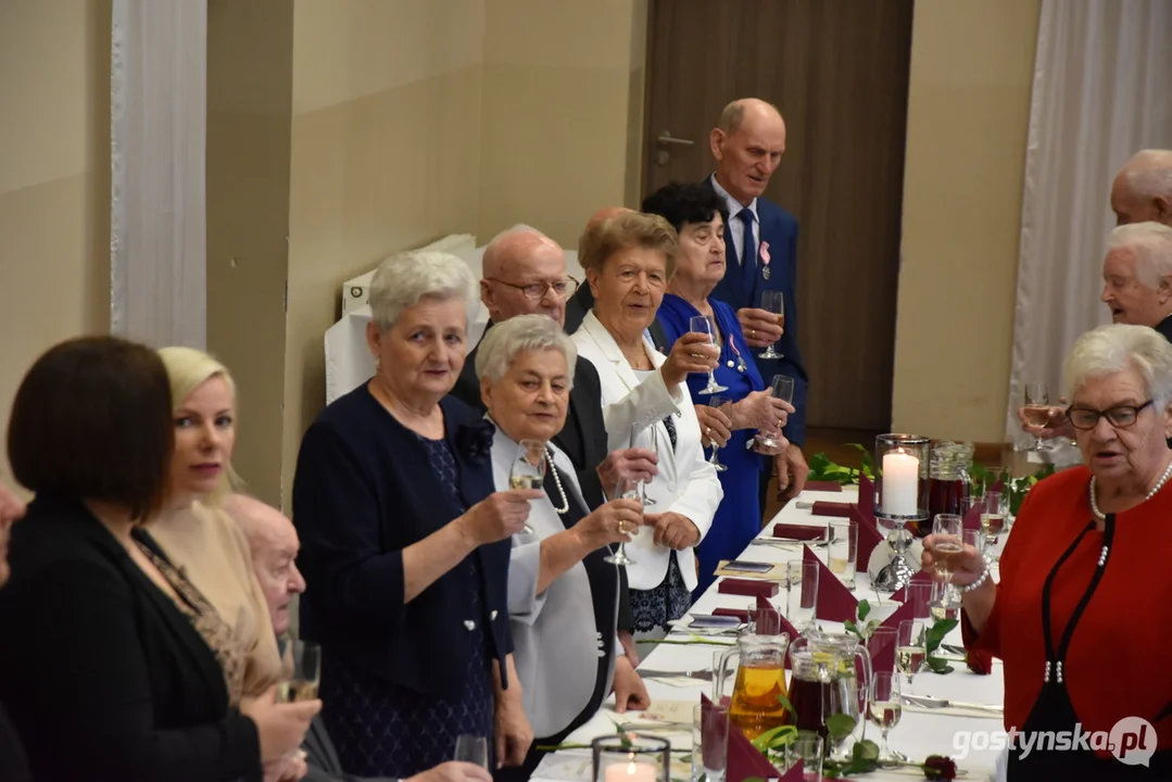 Uroczystości z okazji jubileuszu małżeństwa w Borku Wlkp.