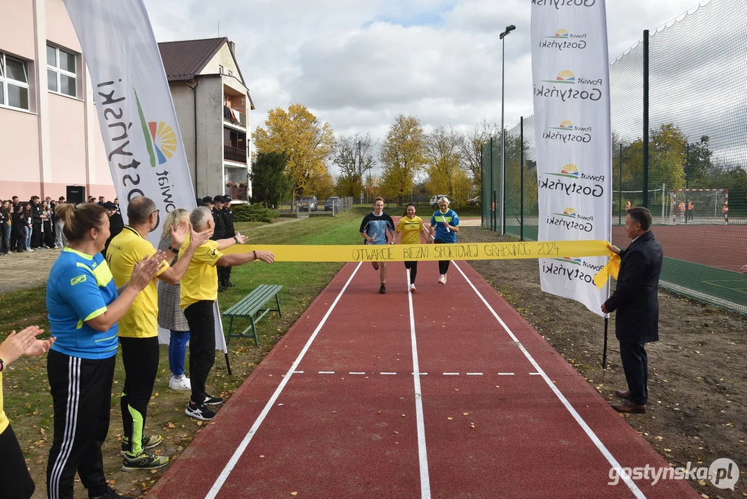 Otwarcie bieżni lekkoatletycznej w ZSR Grabonóg