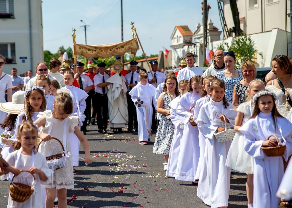 Procesja Bożego Ciała w Choczu