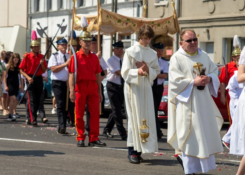 Procesja Bożego Ciała w Choczu