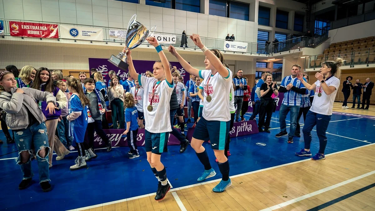 Młodzieżowe Mistrzostwa Polski w futsalu U-15 w Poznaniu. Zwycięstwo Sparty Miejska Górka