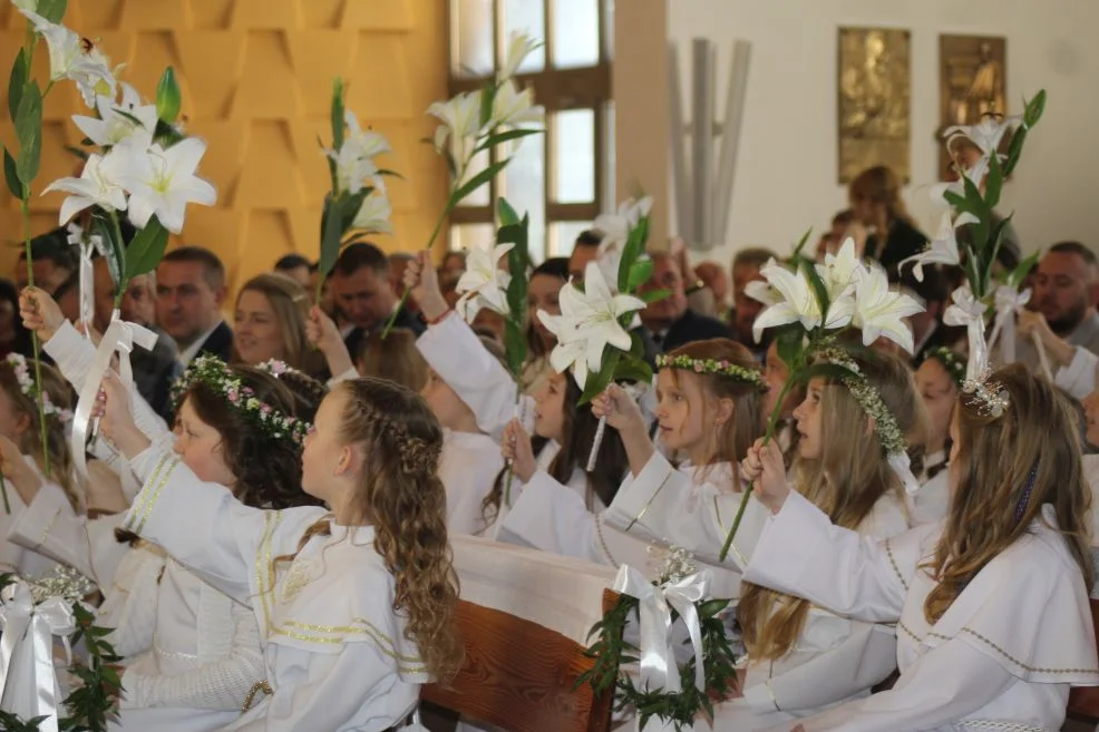 Pierwsza Komunia Święta w parafii św. Antoniego Padewskiego w Jarocinie