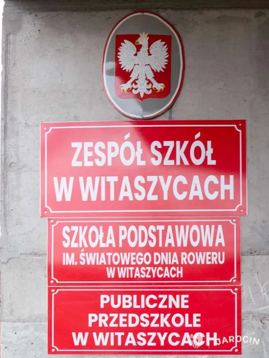 Galeria rowerowych sław w Szkole Podstawowej w Witaszycach 