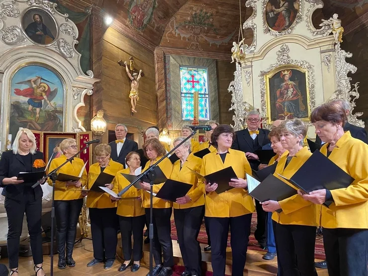 Koncert pieśni maryjnych w Sośnicy