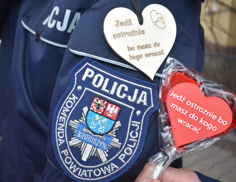 Krotoszyn. Walentynkowa akcja policji