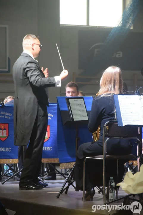 Koncert jubileuszowy Dziecięco-Młodzieżowej Orkiestry Dętej w Poniecu