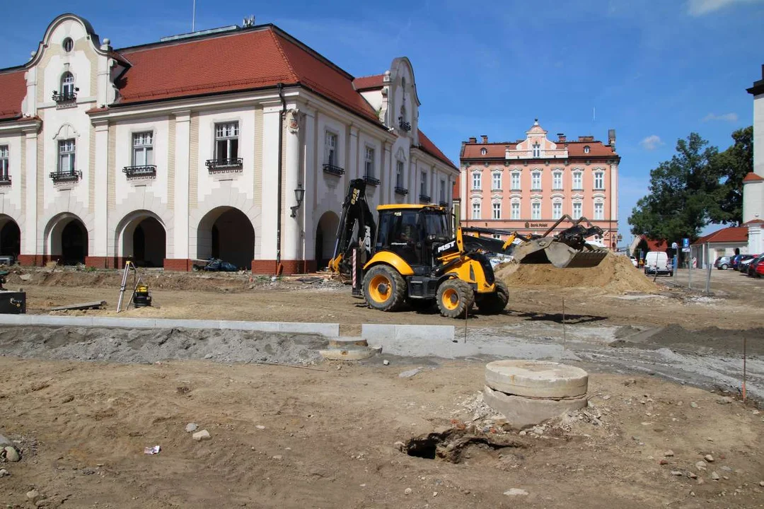 Przebudowa rynku w Jarocinie