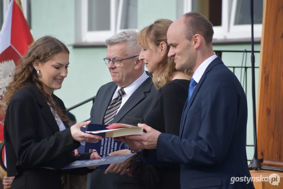 Pożegnanie maturzystów ZSOiZ w Krobi 2024