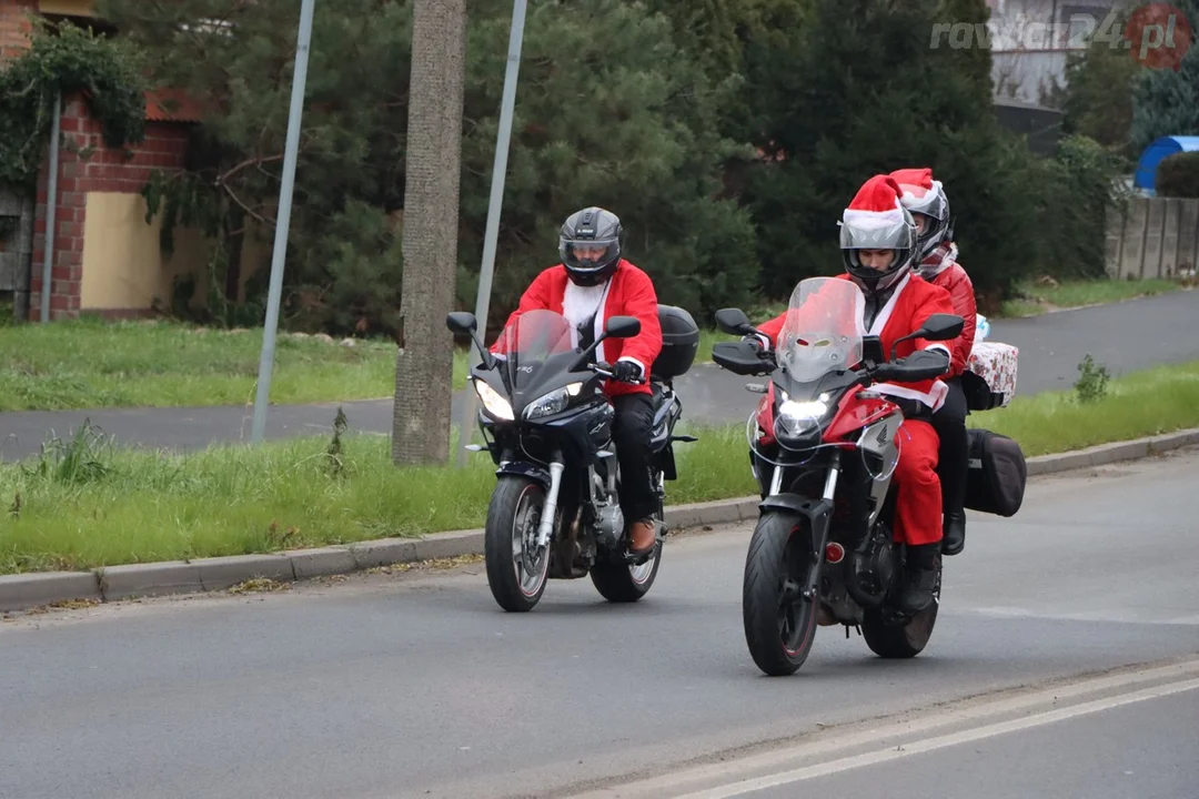 Motomikołaje w Rawiczu - Drugi dzień Jarmarku Bożonarodzeniowego