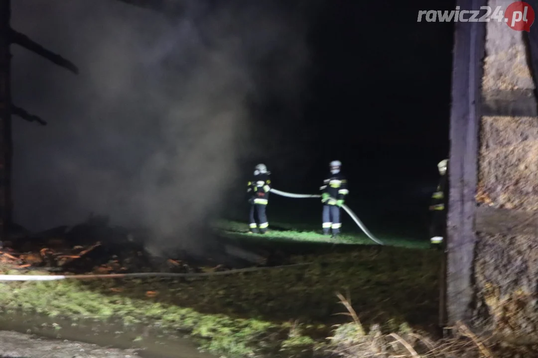 Strażacy z Rawicza i gminy Jutrosin w akcji