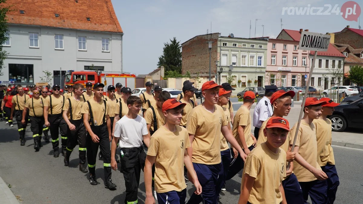 Gminne Zawody Sportowo-Pożarnicze w Jutrosinie