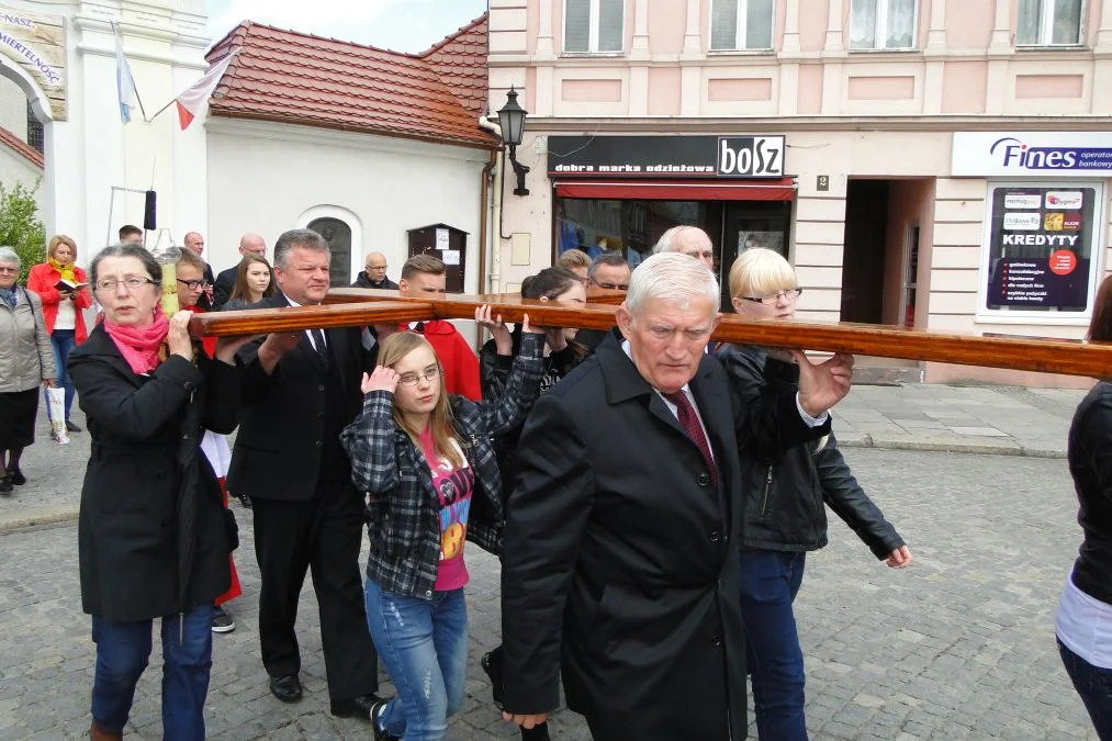 Symbole Światowych Dni Młodzieży w Jarocinie (2014)