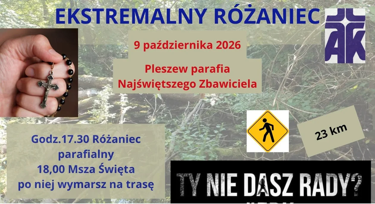 Imprezy w Pleszewie i okolicach [9-11 października 2026]