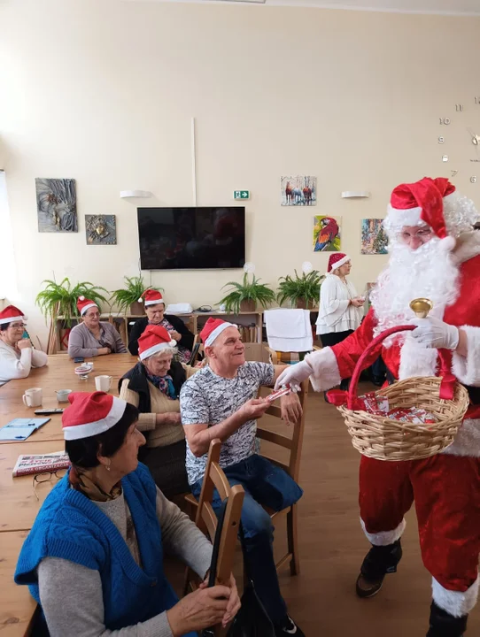 MIkołajki w Dziennym Domu Seniora w Kwielniu