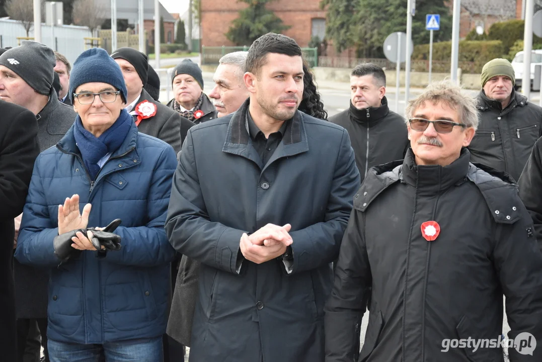 Otwarcie Ronda Powstańców Wielkopolskich w Poniecu