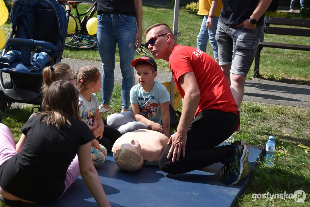 Piknik na plantach w Gostyniu.