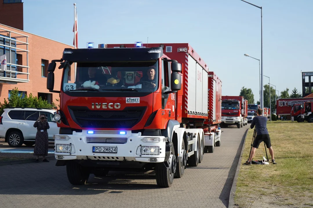 Strażacy z Wielkopolski wyjechali gasić pożary lasów w Grecji